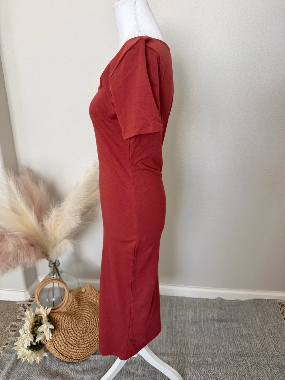 NEW Zenana - Women’s Square Neck Dress - Picture 9 of 12